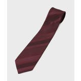 ボルドー(364) | 【ベストセラー/日本製】シャドーストライプ シルクネクタイ | TAKEO KIKUCHI