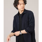 【抗菌防臭／7分袖】サッカージャージ ストライプシャツ | TAKEO KIKUCHI | 詳細画像6 