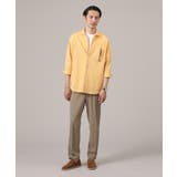 【抗菌防臭／7分袖】サッカージャージ ストライプシャツ | TAKEO KIKUCHI | 詳細画像24 