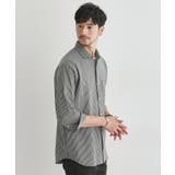 【抗菌防臭／7分袖】サッカージャージ ストライプシャツ | TAKEO KIKUCHI | 詳細画像36 