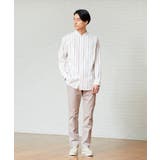 【Made in JAPAN】播州織 ヘリンボン ストレート パンツ | TAKEO KIKUCHI | 詳細画像49 