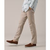 ベージュ(052) | 【Made in JAPAN】播州織 ヘリンボン ストレート パンツ | TAKEO KIKUCHI