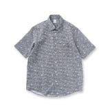 【無地・チェック・ボタニカル柄】リップル シャツ | TAKEO KIKUCHI | 詳細画像1 