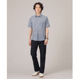 【無地・チェック・ボタニカル柄】リップル シャツ | TAKEO KIKUCHI | 詳細画像20 