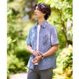 【無地・チェック・ボタニカル柄】リップル シャツ | TAKEO KIKUCHI | 詳細画像50 