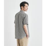 【無地・チェック・ボタニカル柄】リップル シャツ | TAKEO KIKUCHI | 詳細画像31 