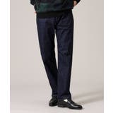 ネイビー(094) | 【モンスターストレッチ】日本製 ワンウォッシュ デニムパンツ | TAKEO KIKUCHI