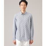 ハットモチーフ ジャカード ストライプ シャツ | TAKEO KIKUCHI | 詳細画像2 