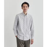 ハットモチーフ ジャカード ストライプ シャツ | TAKEO KIKUCHI | 詳細画像36 