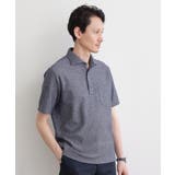 【尾州織】メランジメッシュ ポロシャツ | TAKEO KIKUCHI | 詳細画像24 