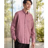 【抗菌防臭】サッカーギンガムチェック ボタンダウンシャツ | TAKEO KIKUCHI | 詳細画像40 