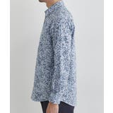 ストライプ小花 長袖シャツ | TAKEO KIKUCHI | 詳細画像3 