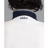 シャドーロゴデザイン ポケットあり 長袖ポロシャツ | adabatmen | 詳細画像14 