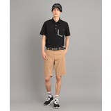 サッカーストライプ ポケットあり 半袖ポロシャツ | adabatmen | 詳細画像2