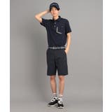 サッカーストライプ ポケットあり 半袖ポロシャツ | adabatmen | 詳細画像7