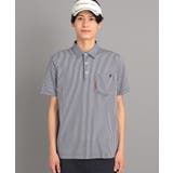 サッカーストライプ ポケットあり 半袖ポロシャツ | adabatmen | 詳細画像16