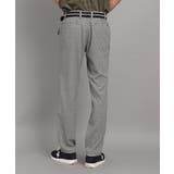 【撥水加工】千鳥デザイン ストレートパンツ | adabatmen | 詳細画像1