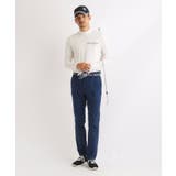 【吸湿発熱】メッセージロゴデザイン 長袖モックネックプルオーバー | adabatmen | 詳細画像3