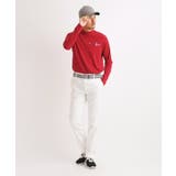 【吸湿発熱】メッセージロゴデザイン 長袖モックネックプルオーバー | adabatmen | 詳細画像8