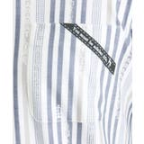 JAZZモチーフ ストライプデザイン 長袖ポロシャツ | adabatmen | 詳細画像4