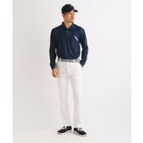 JAZZモチーフ ストライプデザイン 長袖ポロシャツ | adabatmen | 詳細画像7