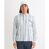 JAZZモチーフ ストライプデザイン 長袖ポロシャツ | adabatmen | 詳細画像11