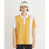 【ADBT】ツートーンカラーデザイン 半袖ポロシャツ | adabatmen | 詳細画像13