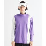 【ADBT】ツートーンカラーデザイン 長袖モックネックプルオーバー | adabatmen | 詳細画像16