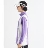 【ADBT】ツートーンカラーデザイン 長袖モックネックプルオーバー | adabatmen | 詳細画像17