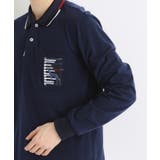 【吸湿発熱】鍵盤ロゴデザイン 長袖ポロシャツ | adabatmen | 詳細画像17