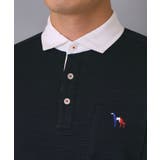 吸水速乾 サッカーストライプ長袖ポロシャツ | adabatmen | 詳細画像17