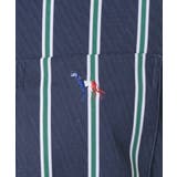 吸水速乾 UVカット ワインシャンブレーストライプポロシャツ | adabatmen | 詳細画像12