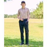 吸水速乾 UVカット ワインシャンブレーストライプポロシャツ | adabatmen | 詳細画像7