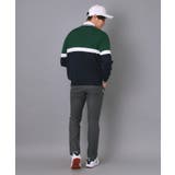 【新レーベル ADABAT NAVY】トリコロールクルーニット | adabatmen | 詳細画像5