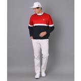 【新レーベル ADABAT NAVY】トリコロールクルーニット | adabatmen | 詳細画像12