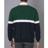 【新レーベル ADABAT NAVY】トリコロールクルーニット | adabatmen | 詳細画像17