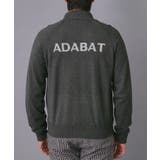 【新レーベル ADABAT NAVY】スリーブラインニットブルゾン | adabatmen | 詳細画像19