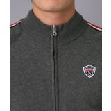 【新レーベル ADABAT NAVY】スリーブラインニットブルゾン | adabatmen | 詳細画像20