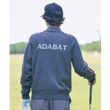 【新レーベル ADABAT NAVY】スリーブラインニットブルゾン | adabatmen | 詳細画像14