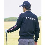 【新レーベル ADABAT NAVY】スリーブラインニットブルゾン | adabatmen | 詳細画像4