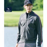 チャコールグレー(014) | 【新レーベル ADABAT NAVY】スリーブラインニットブルゾン | adabatmen