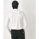 【吸湿発熱】メッセージロゴモックネックロンT | adabatmen | 詳細画像1