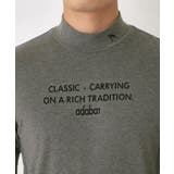 【吸湿発熱】メッセージロゴモックネックロンT | adabatmen | 詳細画像16