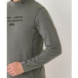 【吸湿発熱】メッセージロゴモックネックロンT | adabatmen | 詳細画像17