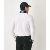 【吸湿発熱】ポケットエンブレム長袖ポロシャツ | adabatmen | 詳細画像1