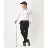 【吸湿発熱】ポケットエンブレム長袖ポロシャツ | adabatmen | 詳細画像3