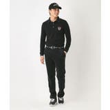 【吸湿発熱】ポケットエンブレム長袖ポロシャツ | adabatmen | 詳細画像7