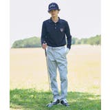 【吸湿発熱】ポケットエンブレム長袖ポロシャツ | adabatmen | 詳細画像26