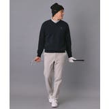 【新レーベル ADABAT NAVY】フルールドリスVネックニット | adabatmen | 詳細画像6