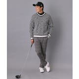 【新レーベル ADABAT NAVY】フルールドリスVネックニット | adabatmen | 詳細画像11